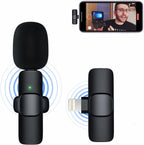 K8 Wireless Collar Mic Lighting Android & Type C Supported Wireless Microphone