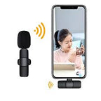 K8 Wireless Collar Mic Lighting Android & Type C Supported Wireless Microphone